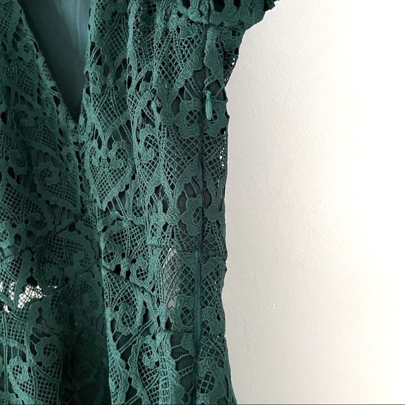 NWT Sandro Hearty Lace Fit & Flare Cocktail Dress - Picture 13 of 16